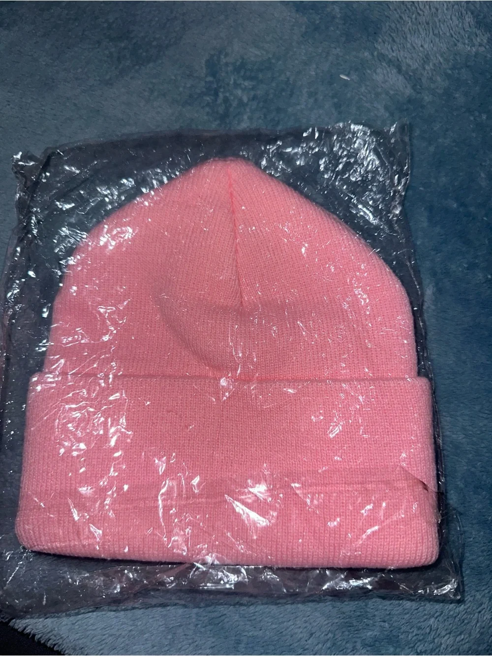 Pink Knit Beanie (UNISEX)